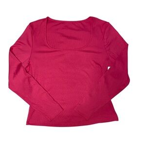 SHEIN • Ribbed • Long Sleeve Top